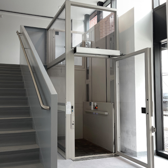 AmeriGlide Enclosed Vertical Platform Lift