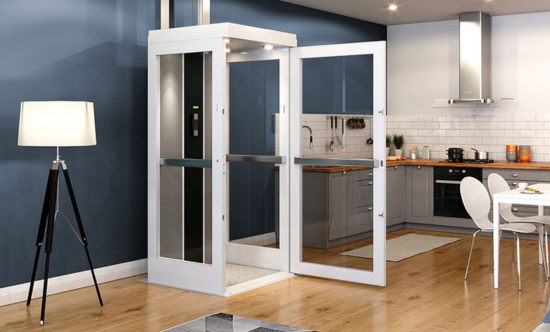 Bruno® Home Elevator in Living Room