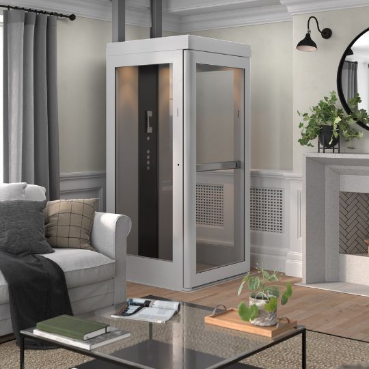 Bruno® Home Elevator in living room